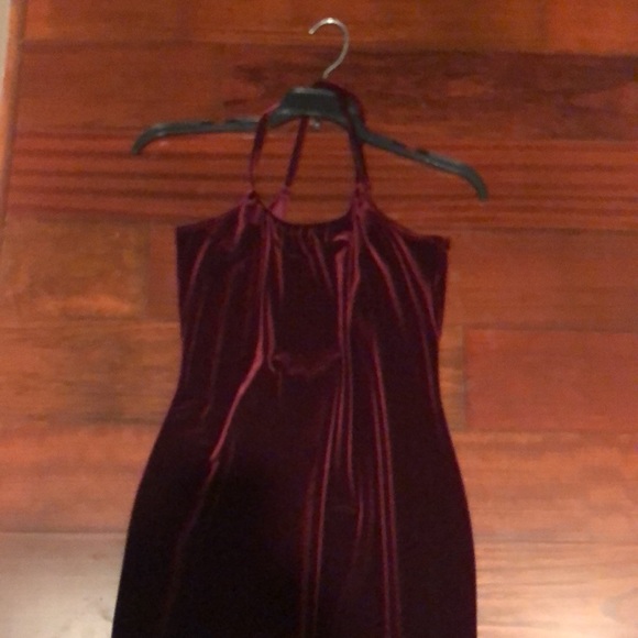 Joanna Design  Velvety Stretch Fabric Sparkling Embellishments Maxi Evening Wear - Picture 3 of 12